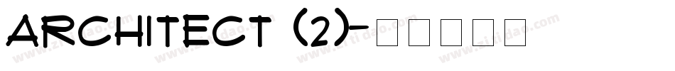 Architect (2)字体转换